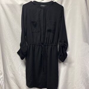 Apt 9 Black Long Sleeve Dress